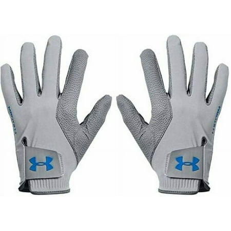 Under Armour Men's Storm Golf Gloves 1328165-035 Steel/Royal