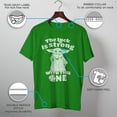 thumbnail image 3 of Men's Star Wars: The Mandalorian Grogu St. Patrick's Day Stars Luck is Strong with this One Graphic Tee Kelly Green 3X Large, 3 of 10