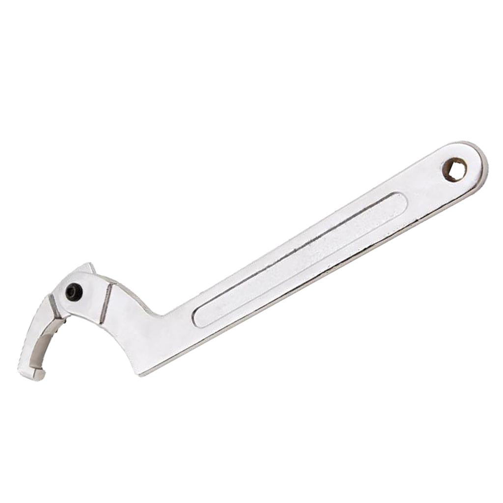 Adjustable Hook Wrench C Spanner Tools for 19-51mm 