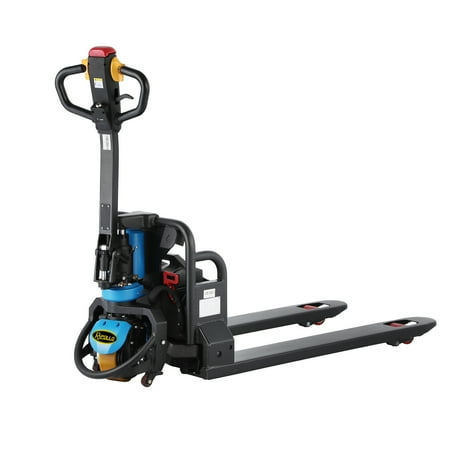 

APOLLOLIFT 3300lb Lithium Battery Electric Pallet Truck 48X27 Fork Battery Powered Walkie Pallet Jack