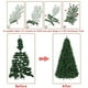 thumbnail image 4 of Árbol de Navidad Yaheetech de 2,3 m de abeto con 1346 puntas de rama, 4 of 9