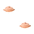 thumbnail image 4 of Naiovety Colector de pelo de drenaje, fregadero de cocina de silicona, colador de suelo de ducha de baño, tapón de filtro, cubierta antiolor a prueba de Rosado 2piezas Naiovety CBP485661, 4 of 6