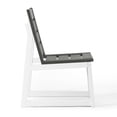 thumbnail image 6 of WestinTrends Cape May HDPE Outdoor Patio Dining Side Chair, Gray, 6 of 15