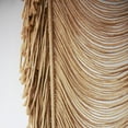 thumbnail image 5 of Boho Handwoven Cotton Rope Room Divider Curtain for Guest Room Dressing Room or Bridal Backdrop Rustic Macrame Doorway Wall Hanging Decor Easy to Hang 59"W × 75"L, 5 of 5