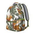 thumbnail image 2 of Hawaii Tropical Wind Palm Leaves Print Backpack: Ideal for Students, Durable Lightweight Laptop Daypack with Padded Sleeve, Large Capacity, Perfect Gift for Campus Commute, 2 of 6