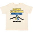 thumbnail image 3 of Inktastic Down Syndrome Awareness Support, Educate, Advocate Boys or Girls Toddler T-Shirt, 3 of 5