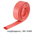 thumbnail image 4 of Uxcell Heat Shrink Tubing, Heat Shrinkable Tube Cable Sleeve 10ft Red 0.55 in, 4 of 6