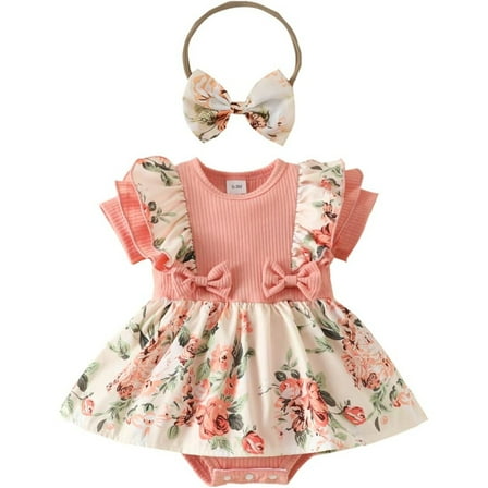 Reborn Doll Clothes Accessories 24 Inch Girl Outfits 2 Pcs Set for 22-24 Inch Newborn Reborn Baby Doll Or Toddler Girl Doll