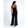 thumbnail image 2 of Scoop Women's and Women's Plus Scubaknit Tank Jumpsuit, Sizes XS-4X, 2 of 4