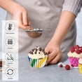 thumbnail image 4 of Forros para cupcakes, vasos de papel resistente a la grasa para hornear, 200 unidades, 4 of 5