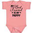 thumbnail image 3 of Inktastic My Best Friend is My Pappy with Hearts Boys or Girls Baby Bodysuit, 3 of 5