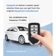thumbnail image 4 of Replacement Smart Key Fob with DIY Setup Tool Compatible for Honda Accord 2013 2014 2015 Honda Civic 2014 2015, Keyless Entry Remote FCCID ACJ932HK1210A, 4 of 4