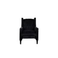 thumbnail image 4 of ARCTICSCORPION Classic Elegant Wingback Button Tufted Recliner Chair, Black, 4 of 7