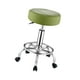 thumbnail image 4 of Taburete de SPA redondo con ruedas, taburete de salón multiusos moderno para Verde, 4 of 9