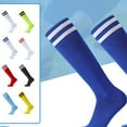 thumbnail image 2 of TELOLYSOCCER Socks,Shape Retention Designyouth Soccer Socks,Perfect for All-Day Weartoddler Soccer Socks,Yellow, 2 of 4