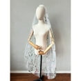 thumbnail image 6 of Wildflower Embroidery Bridal Veils Long Wedding Headwear Photography Accessory, 6 of 7