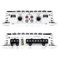 thumbnail image 2 of Pyle PLMRA410BT Bluetooth 400 Watt 4 Channel Waterproof Marine Boat Amplifier, 2 of 6