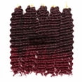 thumbnail image 3 of Peluca de estilo africano de 22 pulgadas, cabello largo y rizado, peluca de fibra química curva, peluca de fibra criogénica, peluca de estilo de onda profunda, 3 of 3