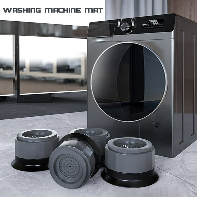 Rubber Washing Machine Feet Pads Feature Shock Absorber and Stops Noise for Anti-vibration and Anti-Walk