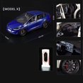 thumbnail image 1 of 1:24 Model Y 3 S SUV Alloy Car Model Diecasts Metal Toy Vehicles Car Model Simulation Sound and Light Collection Childrens Gifts Model X Blue, 1 of 6