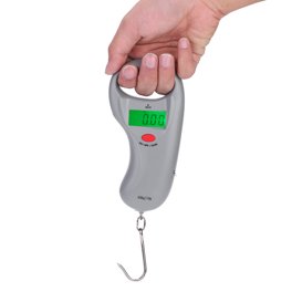 Peson de pêche 32 kg avec ruban à mesurer 100 cm - Pesons - Supports (14674334
