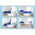 thumbnail image 4 of Cama Hospitalaria Electrica 4 Funciones Posicion Silla Elevacion Respaldo Altura Ajustable 50cm A 74 Cm Reposapiernas Control Remoto Incluye Colchon 6 Cm Portasuero Mesa Para Comer, 4 of 8