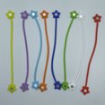 thumbnail image 2 of 10 bridas reutilizables con imán fuerte para agrupar y organizar cables, cables de auriculares, cables de carga USB, color aleatorio, 2 of 5
