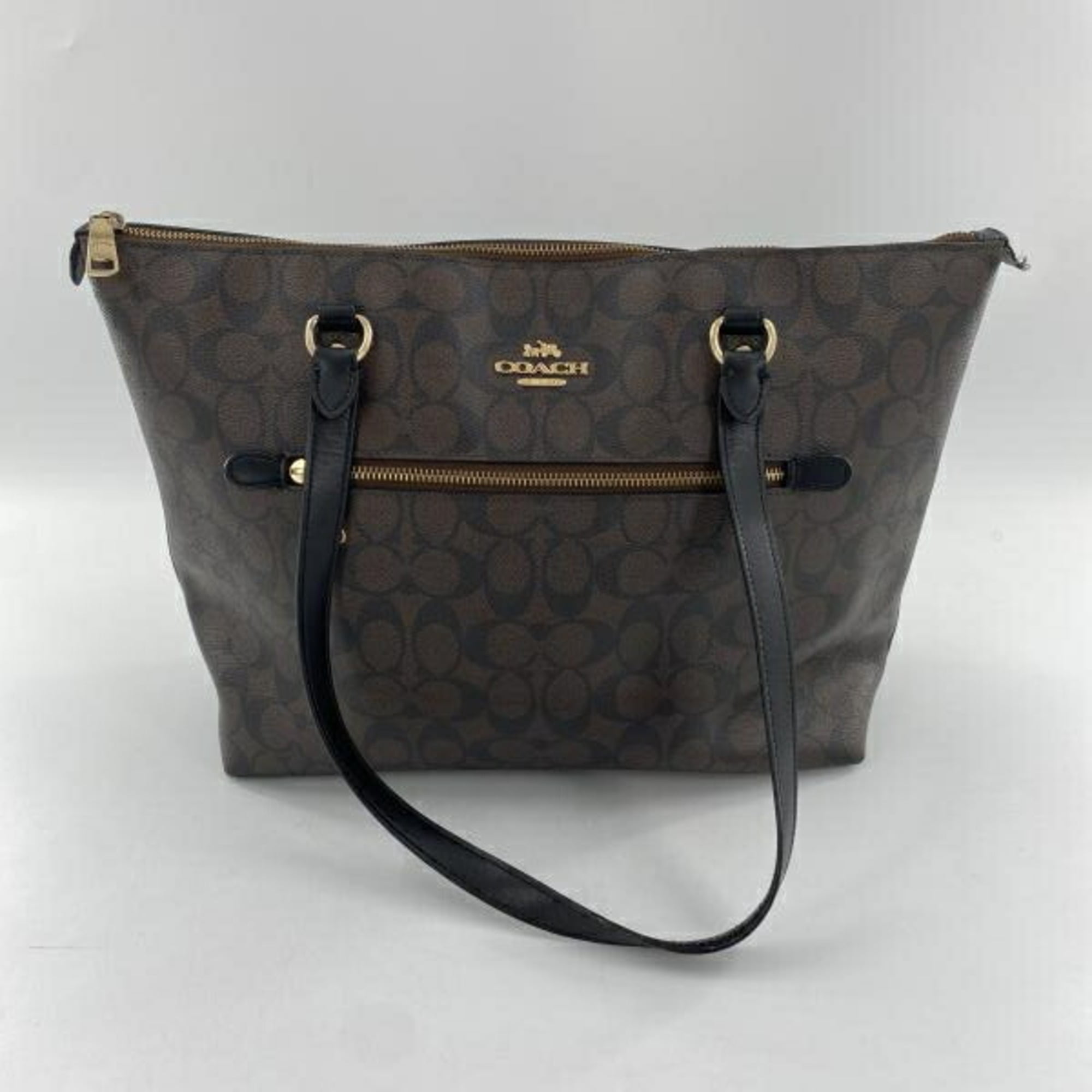 Brown Signature Coach Purse
