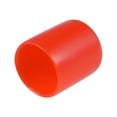 thumbnail image 1 of Unique Bargains 25pcs 20mm Round Red Vinyl End Cap Screw Thread Protectors Rubber Cover Caps, 1 of 3