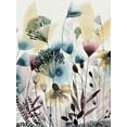 thumbnail image 2 of Popp, Grace 25x32 White Modern Wood Framed Museum Art Print Titled - Watercolor Wildflower I, 2 of 4