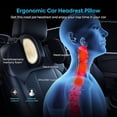 thumbnail image 3 of Almohadas para Coche, (Negro) Reposacabezas De Coche Retráctil Y Desmontable, Soporte para El Cuello Ajustable De 180 ° Reposacabezas Lateral del Asiento para Dormir, Adecuado para Niños Adultos Repos, 3 of 5