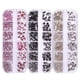 thumbnail image 5 of Juego de herramientas de manicura de diamantes planos de 12 cuadrículas Diamantes en forma espe MABOTO Diamantes de uñas, 5 of 5