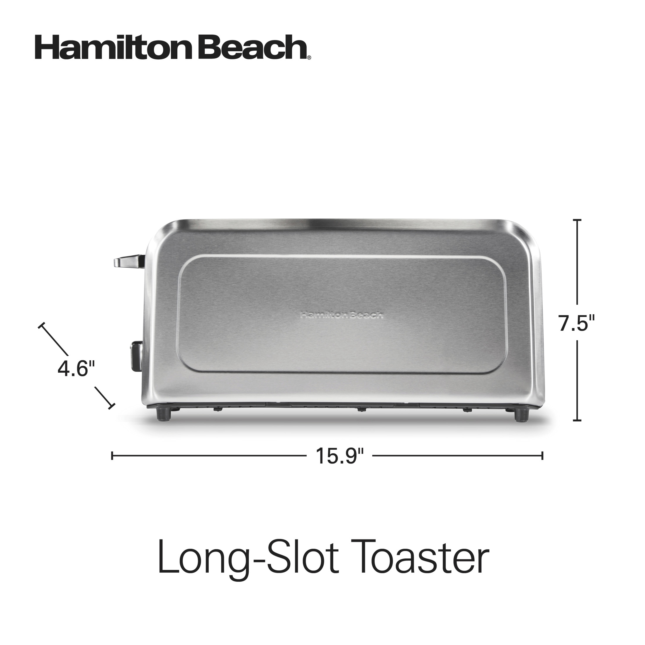 Hamilton Beach 2-Slice Long-Slot Toaster, Stainless Steel photo 8