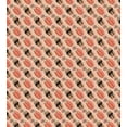 thumbnail image 3 of Sushi Duvet Cover Set, Rhythmic Sushi Rolls and Sashimi Japanese Food, Decorative 3 Piece Bedding Set with 2 Pillow Shams, King Size, Peach Pastel Pink, by Ambesonne, 3 of 3