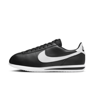 Men's Nike Cortez TXT Black/White (HF0263 001) - 8.5 - Walmart.com