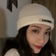 thumbnail image 4 of Gorro de estilo coreano para hombre, cálido gorro de invierno, gorro de lana tejido versátil para la calle, gorro de melón, gorro de moda para exteriores para mujer, 4 of 6