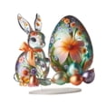 thumbnail image 3 of Tablero decorativo con base para decoración de huevos de Pascua en 2D para cumpleaños Estilo H, 3 of 9