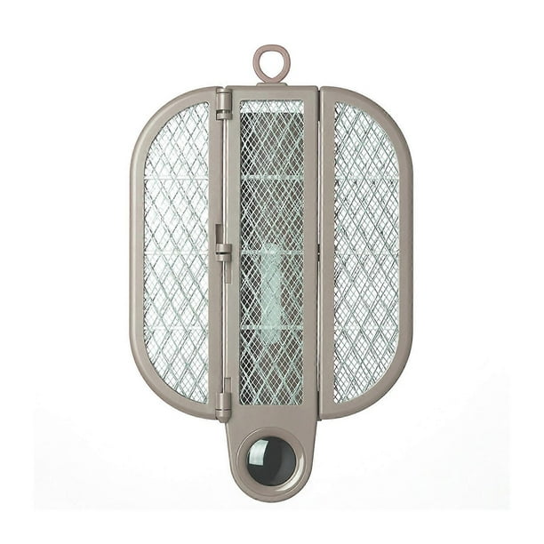 2-in-1 Folding Electric Mosquitoes Swatter Rechargeable Bugs Zappers for Living Room Bedroom