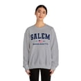 thumbnail image 3 of Salem Massachusetts MA Halloween Trip Vacation Sweatshirt, Gifts, Crewneck, 3 of 4