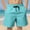 Green, variant on Boys Swim Trunks with Mesh Liner, Summer Quick Dry Breathable Elastic Waist Beach Board Shorts Green Size 6