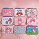 thumbnail image 3 of Sanrio Hellokitty Cinnamon Roll Mymelody Kuromi, monedero Kawaii, juego de tarjetas de trabajo, llavero de tarjeta de autobús de dibujos animados, Cartera de tarjeta de Campus, nuevo, 3 of 4