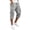 Light Gray, variant on Zshosam Mens Causal Workout Shorts Men's Capri Long Twill Cargo Shorts Below Knee Cotton Relaxed Fit Casual Multi-Pocket (Light Gray,S)