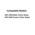 thumbnail image 4 of Heated Back Window Back Glass Compatible with Ford Fusion/Mercury Milan 2006 4 Door Sedan Models, 4 of 5