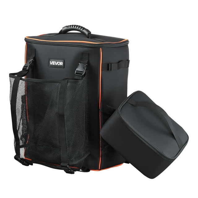 VEVOR 33L Welding Backpack 600D Polyester Welder Backpack for Tools and Helmet