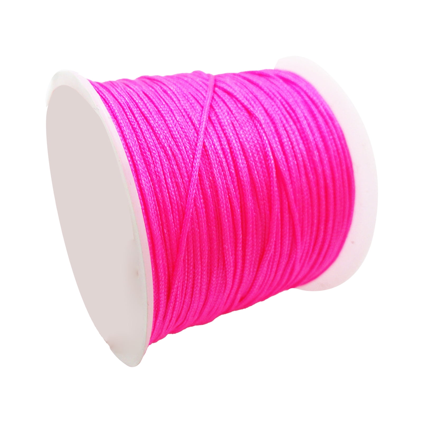 Realyc 1 Roll Nylon Waxed Craft Cord Breathable Clear Texture Dream