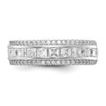 thumbnail image 4 of Bague Collection Tiara 10K Or Blanc Poli CZ Taille 7, 4 of 4