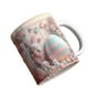 thumbnail image 2 of Taza de café de cerámica de Pascua de 350 ml, taza de té, taza de San Valentín, 2 of 2