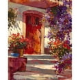 thumbnail image 3 of Heighton, Brent 20x24 Black Modern Framed Museum Art Print Titled - Cottage Door, 3 of 5