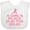 AA-White, variant on Inktastic Girls Cute Karate Martial Arts Girls Baby Bib