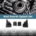 thumbnail image 2 of Protectores de barro Unique Bargains para Toyota Land Cruiser LC100 1998-2007, protectores de barro delanteros y traseros con accesorios de montaje, 2 of 6